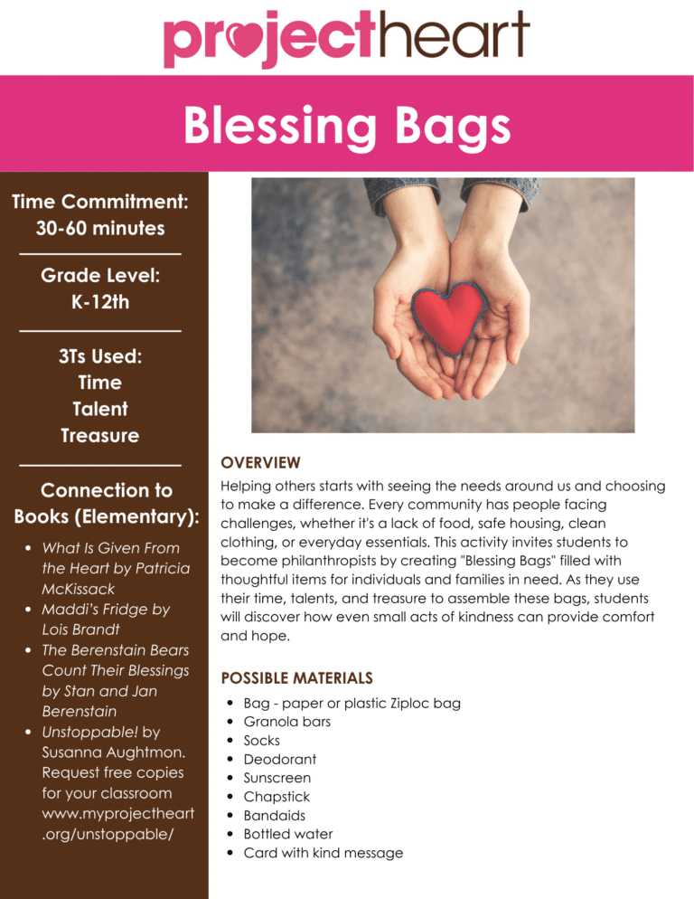 Blessing Bags