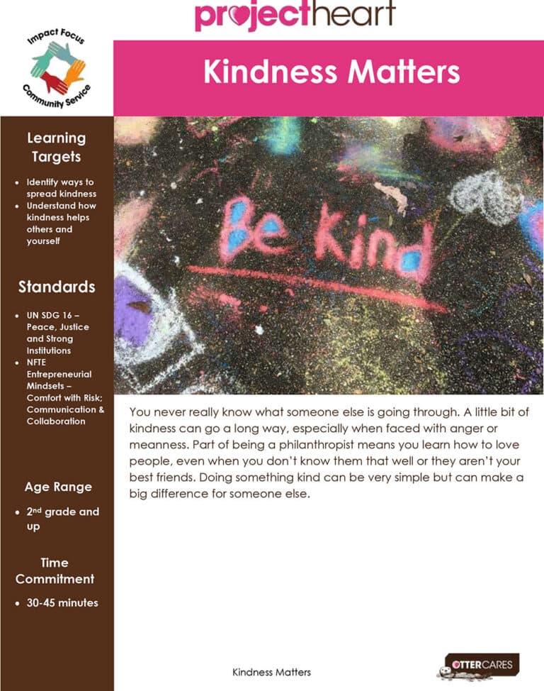 Kindness Matters