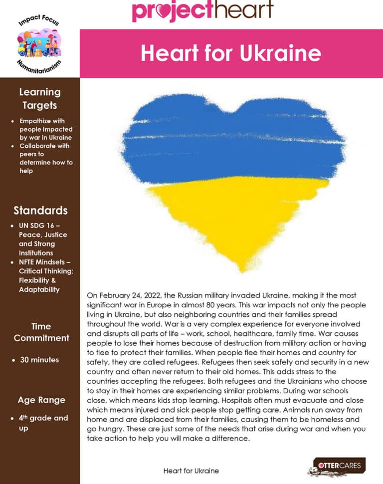 Heart for Ukraine