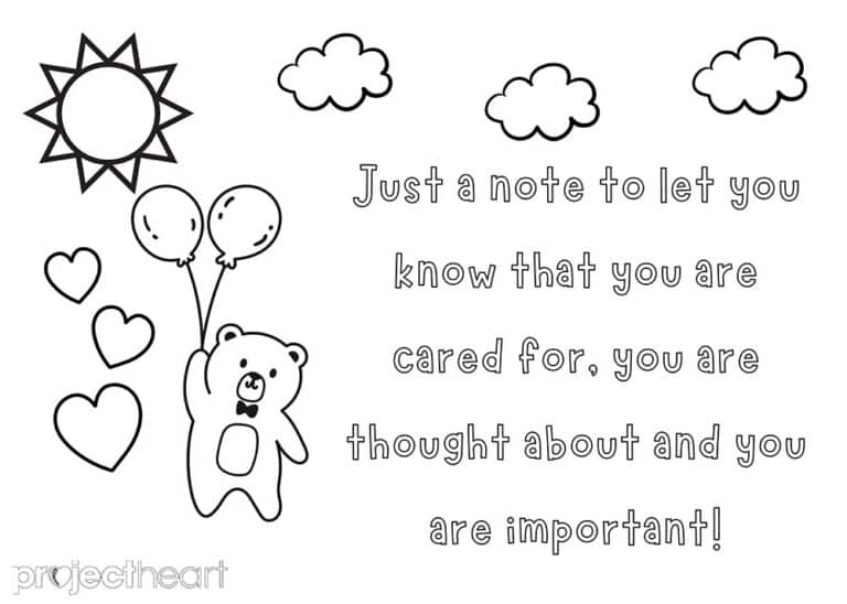 Colorful Kindness Postercards