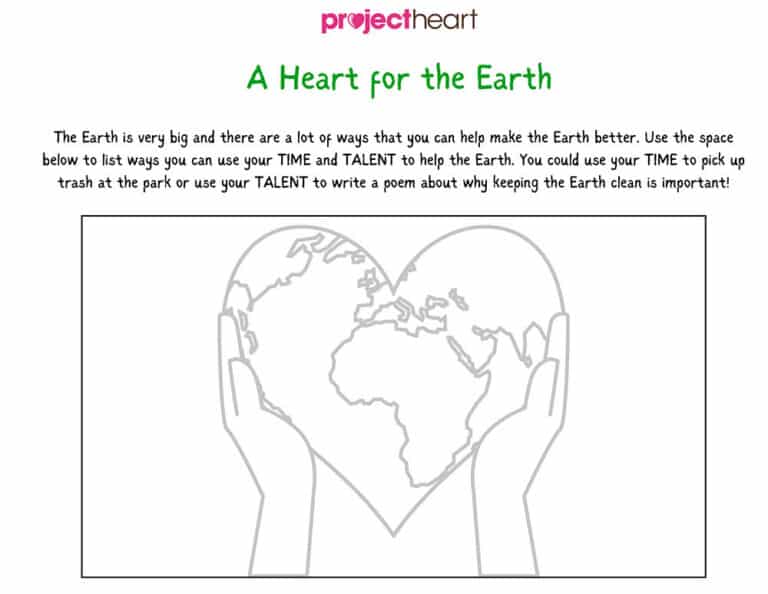 Earth Day – A Heart for the Earth