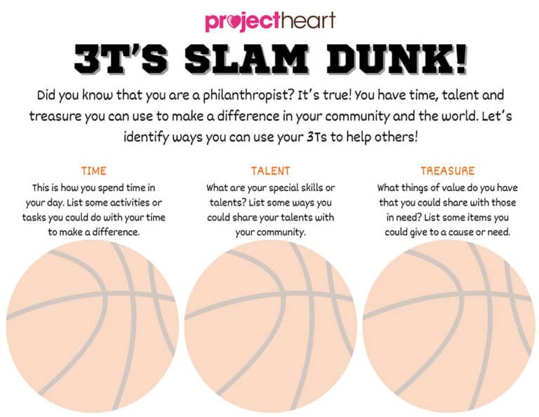March Kindness: 3Ts Slam Dunk!