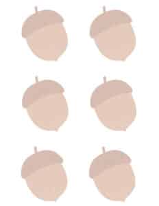 Activity: Acorn Cut-Outs