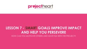 Presentation: SMART Goals Improve Impact and Help You Persevere