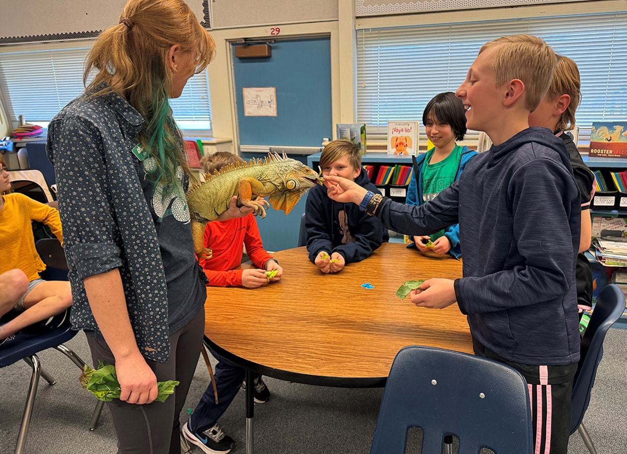 Kids in a classroom